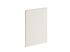Porte effet bois blanc pour meuble de cuisine Nature muratti-04 56 x 60 cm OFITRES