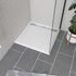 Receveur de douche 80x80 cm acrylique blanc Pure 2 - AURLANE