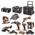 Ensemble 8 outils sans fil 18 V AEG8CKBX1-503MS (3 batteries + accessoires) - AEG