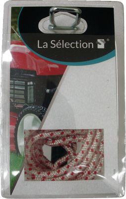 Corde de lanceur avec poignée  longueur 2 m diamètre 4,5 mm TECHNI-POWER