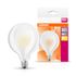 Ampoule LED globe dépolie E27 12 W =1521 lumens blanc chaud RETROFIT CLASSIC OSRAM