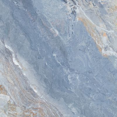 Panneau mural de douche 100x210 cm marbre bleu DécoDesign Softtouch - SCHULTE