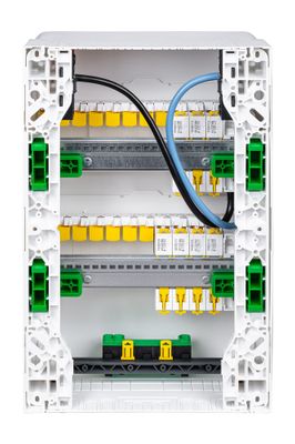 Tableau électrique pré-équipé Resi9 XP 2 rangées pour logement T1 à T3 - SCHNEIDER ELECTRIC