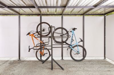 Support vélo sur pied 4 arceaux MOTTEZ