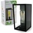 Applique extérieur E27 Solweig anthracite IP44 7W 800 lumens blanc chaud - ARLUX