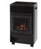Poêle à gaz infrableu effet flamme EKTOR FIRE 3,4 kW noir - FAVEX
