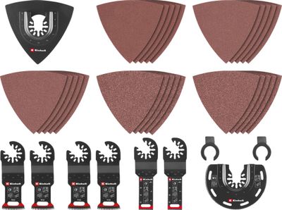 Coffret d'accessoires multitools - 35 pièces - AKKU-TOP