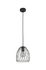 Suspension métal noir E27 60W Ø21 cm SPIRAL - COREP