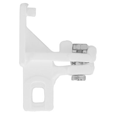 Arrêt de fin standard en PVC pour rail 24 x 16 mm Finition Blanc par 2 - MOBOIS