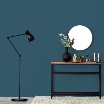 Peinture murs, boiseries et radiateurs bleu seychelles satin 0,5L RIPOLIN