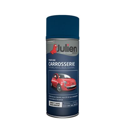 Bombe de peinture carrosserie bleu nacre RAL 37124 400 mL - JULIEN