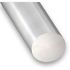 Profilé rond aluminium anodisé incolore diamètre 6 mm 1 m CQFD