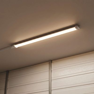 Réglette LED étanche plate IP65 120cm - GEFOM