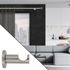 Support ouvert en métal diam 28mm Finition Chromé mat - MOBOIS