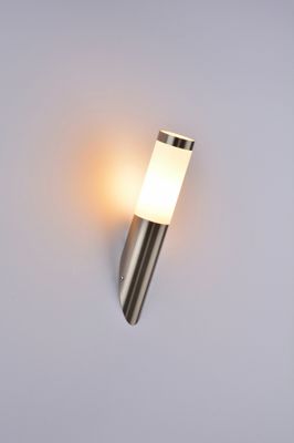 Applique extérieur E27 Davis nickel brossé IP44 20W - COREP