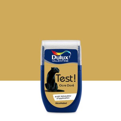 Testeur Dulux Valentine ocre doré 30 mL - DULUX VALENTINE