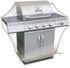 Housse de protection pour barbecue gris mastic 147 x 80 x 90 cm JARDILINE