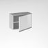 Porte pour meuble hotte de cuisine Jade neige 42 x 60 cm OFITRES