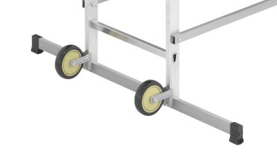 Echafaudage roulant pour escalier HobbyStep H3 - 0,90 / 2,90 m aluminium - HAILO