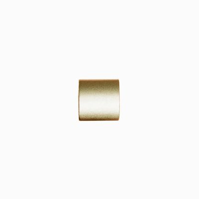 Bouton de meuble rond zamak doré mat 20 x 20 mm REI