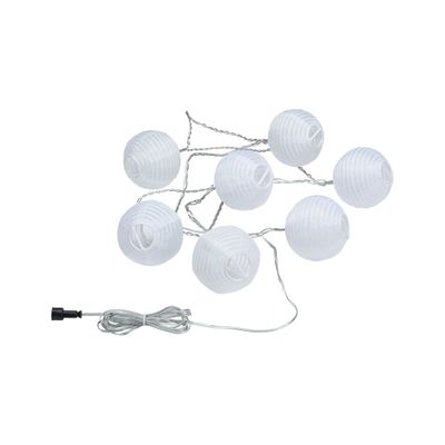 Guirlande lumineuse extérieur LED 3,5m Link+Light IP44 7x2 lumens blanc chaud -  PAULMANN