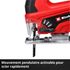 Scie sauteuse pendulaire sans fil TC-JS 18V li solo EINHELL