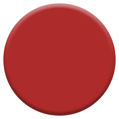 Peinture Crème de Couleur Cuisine et Bain Satin Rouge Industriel 0,75L