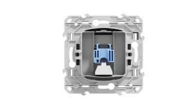 Prise RJ45 grade 3 catégorie 6 blindé aluminium - Odace SCHNEIDER ELECTRIC