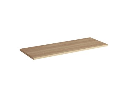 Tablette décorative Lounge chêne verni 80 x 30 cm OFITRES