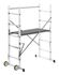 Echafaudage roulant pour escalier HobbyStep H3 - 0,90 / 2,90 m aluminium - HAILO