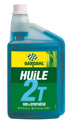 Huile 2 temps 100% synthèse 1 litre BARDAHL