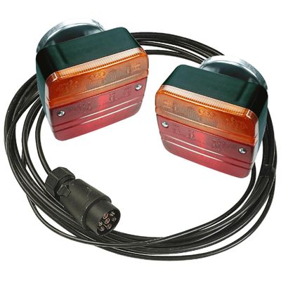 Lanternes magnétiques par 2 câble 7,50 m - AUTOBEST