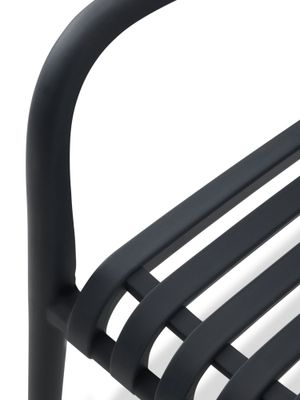 Fauteuil de jardin BARI polypropylène gris souris - BOCARNEA