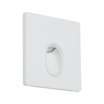 Spot LED encastrable mural carré blanc- PAULMANN