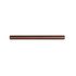 Poignée de meuble cylindrique inox moka entraxe 128 mm REI