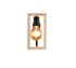 Applique E27 Bano noir et bois 10W - REALITY