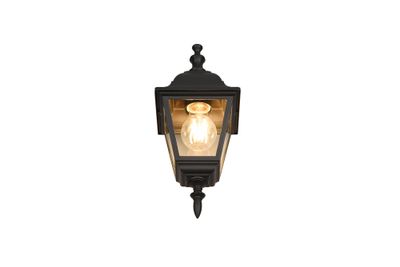 Applique extérieur descendante E27 Livenza noir IP44 60W - TRIO