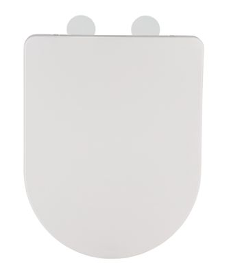 Abattant WC frein de chute duroplast blanc Galati - WENKO