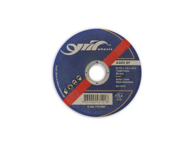 Disque à tronçonner inox diamètre 115 mm Eco