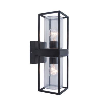 Applique extérieur E27 Flair noir IP44 40W - COREP