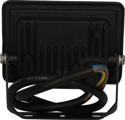 Projecteur extérieur LED Kali noir IP65 850 lumens blanc neutre - ARLUX