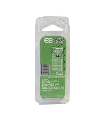 Agrafes E8 8 mm par 1152 FISCHER DAREX