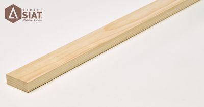 Tasseaux sapin 1er choix raboté non traité - Ép.22 x l.47 mm - L.2.00 m - GROUPE SIAT