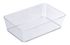 Bac de rangement grand modèle Candy transparent 6 x 14 x 22 cm