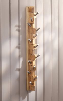 Porte-manteau chêne13 patères MOTTEZ