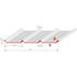 Plaque couverture Coveo profil 3.45 rouge 2 x 1 m - BACACIER