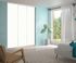 Portes de placard coulissantes blanc veiné 3 vantaux H 2,50 m x L 1,80 m OPTIMUM
