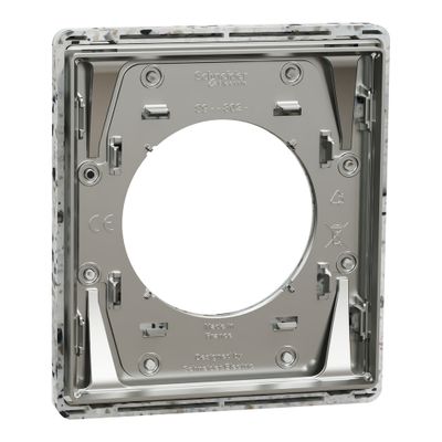 Plaque de finition 1 poste Odace 2025 Architecte effet terrazzo - SCHNEIDER ELECTRIC