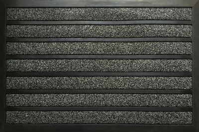 Paillasson Combi brush 45 x 75 cm gris ID HOME