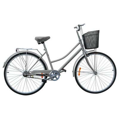 Bombe de peinture multi-supports solution vélo gris alu mat velouté 400 mL - RIPOLIN